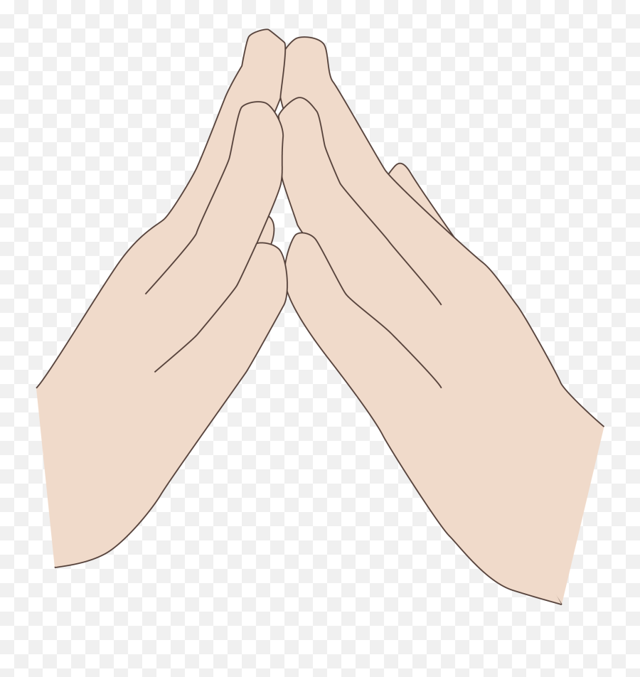 Two Open Hands Fingertips Touching - Two Hands Touching Fingertips Touching Hand Reference Png,Open Hands Png