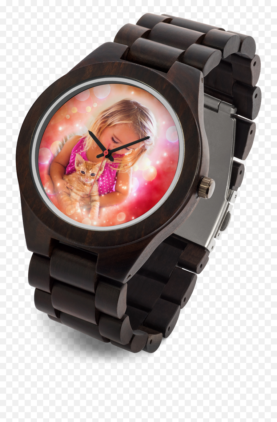 Personalized Wood Watch - Magic Bokeh Style Kalachakra Png,Bokeh Png