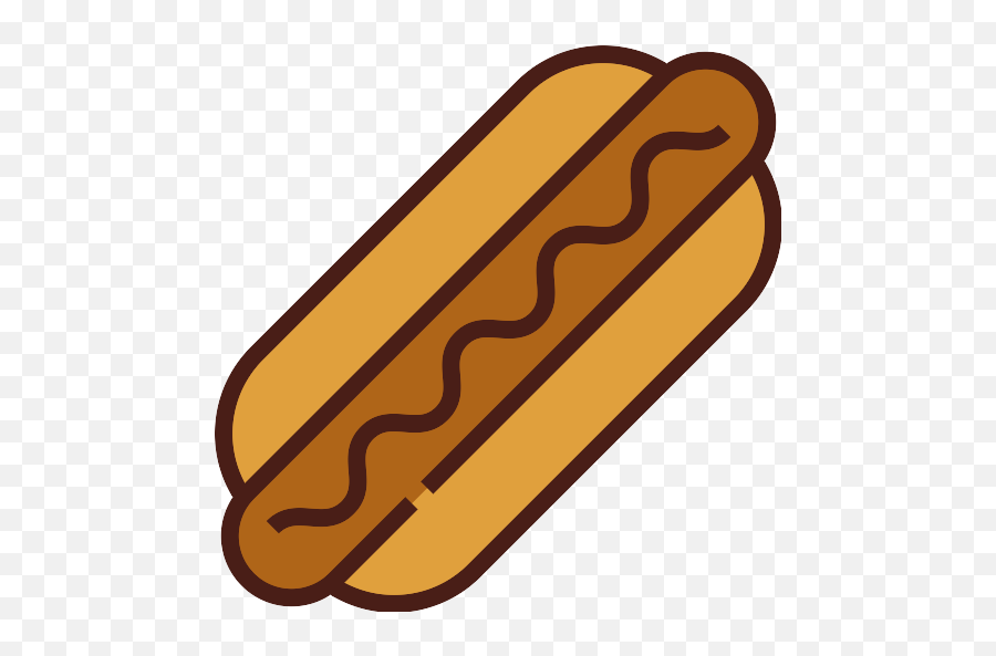 Hot Dog Png Icon 63 - Png Repo Free Png Icons Hot Dog Vector Svg,Hot Dog Clipart Png
