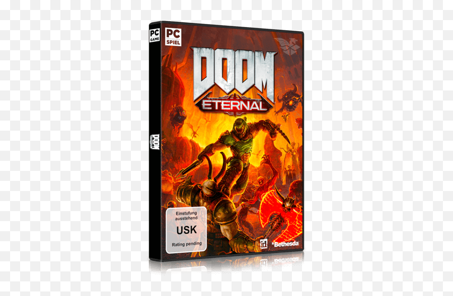How To Get Doom Eternal Pc Open Up A Box - Doom Eternal Ps4 Eb Games Png,Doom Transparent
