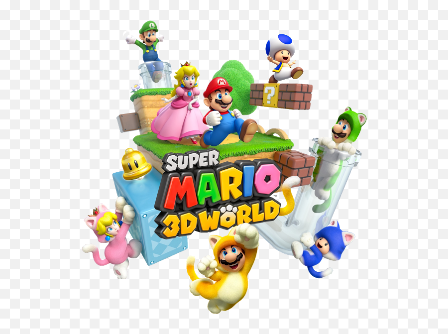 Super Mario 3d World Download Free Pc - Super Mario 3d World Cover Png,Super Mario 3d World Logo