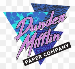 Office Stickers - Graphic Design Png,Dunder Mifflin Logo Png