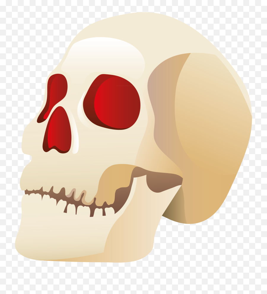 Download Halloween Skull Clipart - Halloween Skull Clipart Transparent Png,Skull Clipart Png