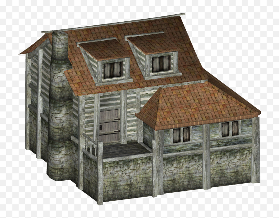 Old House Slice Zt2 Download Library Wiki Fandom - Stone Bricks Png,Old House Png