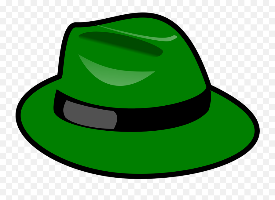 Hat Green Fedora - Green Six Thinking Hats Png,Gangster Hat Png