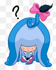 Vk Sticker 3 From Collection Eeyore Download For Free - Eeyore Sticker Whatsapp Png,Eeyore Png