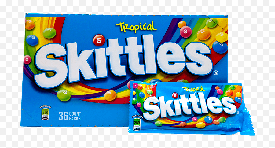 Skittles Tropical Fruit Units - Skittles Png,Skittles Png