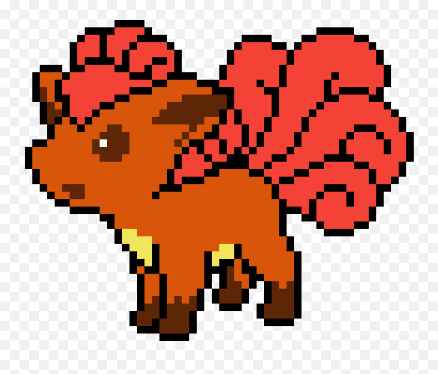 Download Vulpix - Vulpix Sprite Full Size Png Image Pngkit Vulpix Cross Stitch,Vulpix Transparent