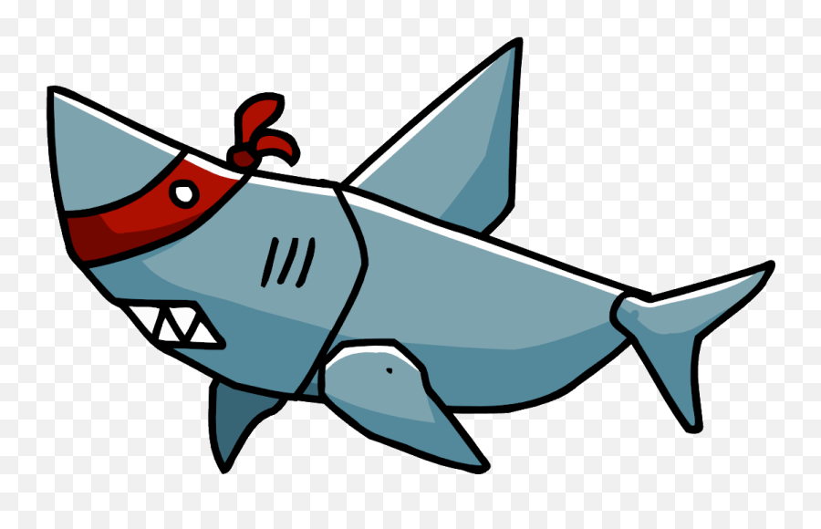 Ninja Shark Scribblenauts Wiki Fandom - Scribblenauts Shark Png,Shark Logo Png