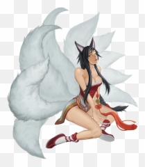 Legends Ahri Transparent Background - Ahri League Of Legends Png,Ahri Transparent