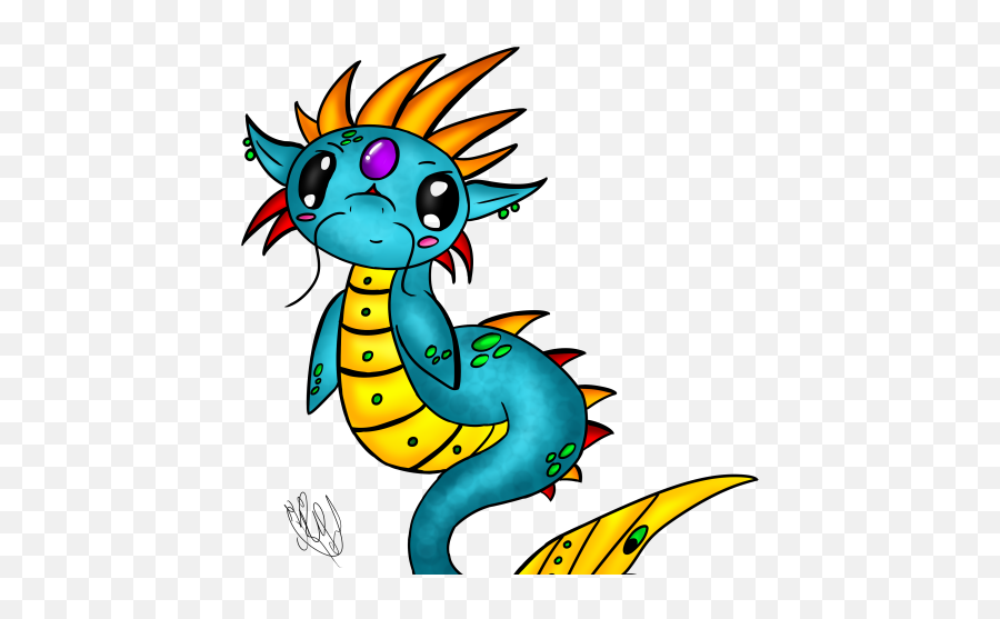 Pictures Of Cute Dragons - Drawings Of Water Dragons Png,Cute Dragon Png