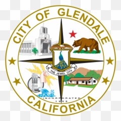 Glendale Dodger Night City Of - Ca Seal png