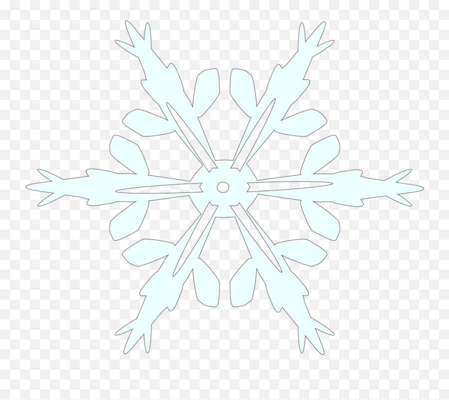 Snowflake Ice Crystal - Free Vector Graphic On Pixabay December Preschool Newsletter Message Png,Ice Crystal Png