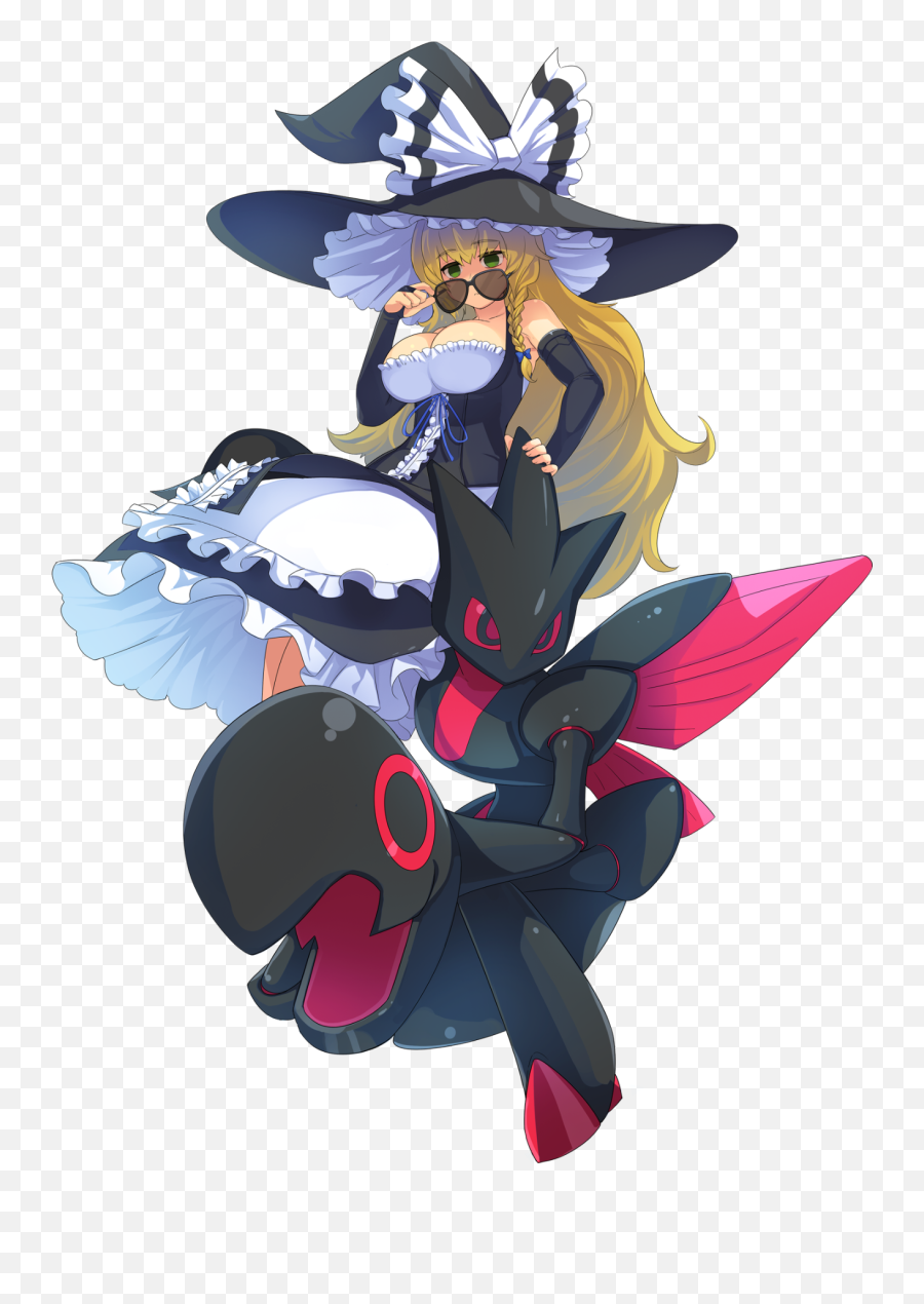 Kirisame Marisa Scizor Mars And Zato - 1 Touhou And 4 More Touhou Project Png,Scizor Png