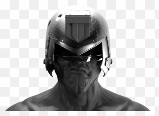 Judge Dredd Concept In Zbrush And Keyshot Just Playing With - For Adult Png,Judge Dredd Logo