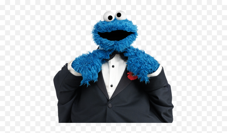 The Names Monster Cookie - Imgur Cookie Monster With Bow Tie Png,Cookie Monster Transparent