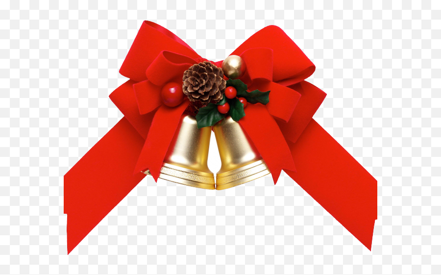 Download Christmas Ribbon Clipart - Gift Xmas Ribbon Png,Present Bow Png