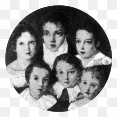 Fileana Luisa De Loreto Wife Of Caxias With Siblingspng - Luís Alves De Lima E Duke Of Caxias,Wife Png