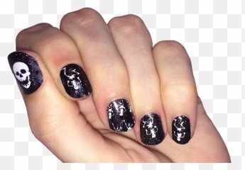 Nail Polish - Gel Nails Png,Dancing Skeleton Png