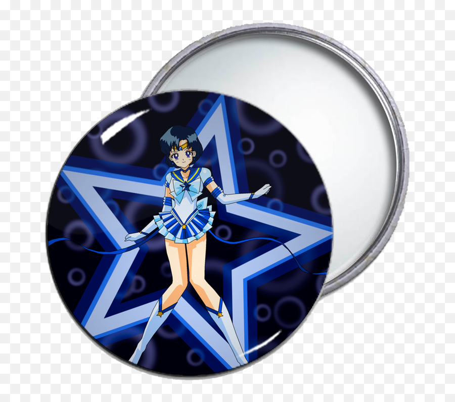 Download Sailor Mercury Pocket Mirror - Portable Network Graphics Png,Sailor Mercury Png