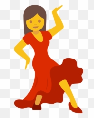 Emoji U1f483 - Android Dancing Emoji Png,Png Emojis