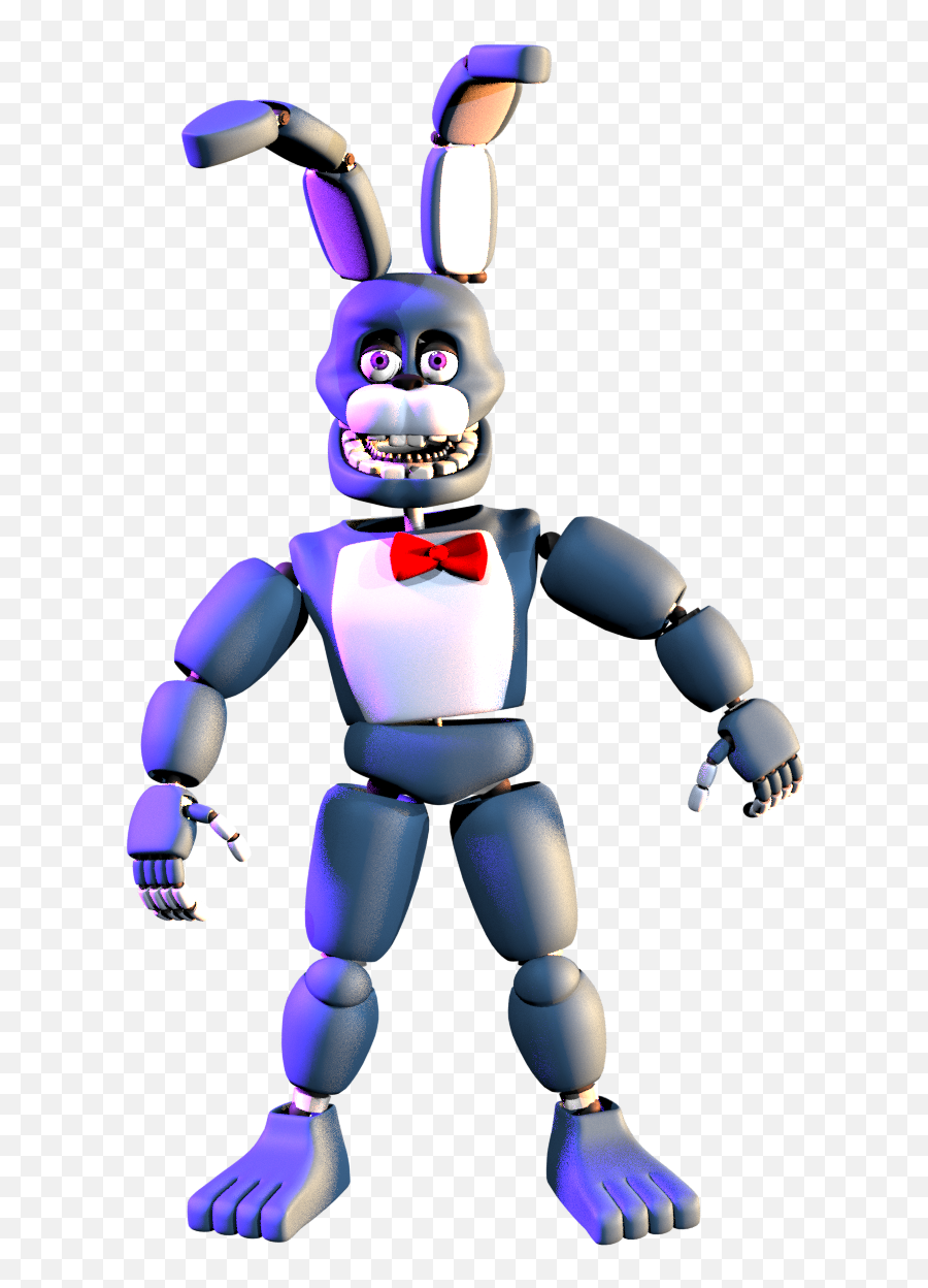 Download Modelun - Fnaf Fixed Nightmare Bonnie Png,Bonnie Png