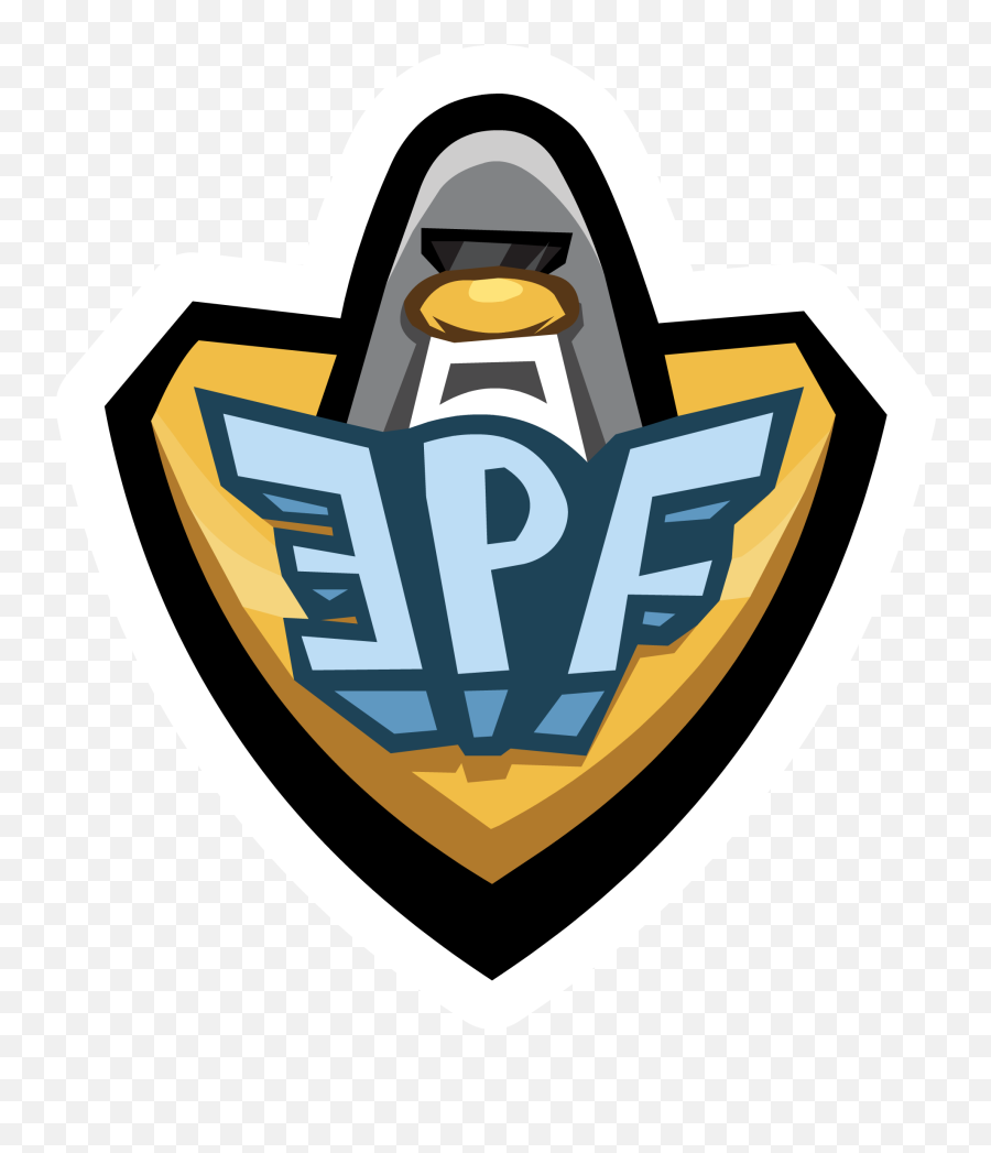 Epf Badge Pin - Epf Symbol Club Penguin Png,Club Penguin Logo