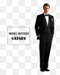 Great Gatsby - Brooks Brothers Tuxedo png