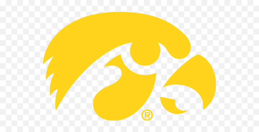University Of Iowa Athletics - Iowa Hawkeyes Logo Png,University Iowa Icon