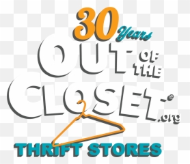 Out Of The Closet Thrift Stores - Dot png