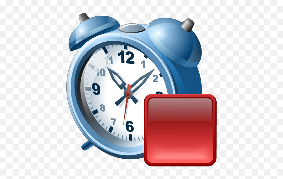 Alarm Clock Icon Png - Alarm Clock Icon Download,Red Clock Icon