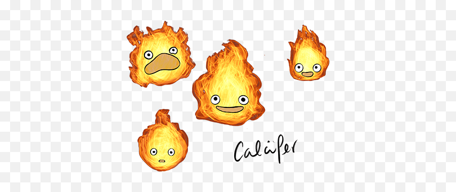 Calcifer Projects - Transparent Calcifer Moving Castle Png,Howls Moving Castle Icon
