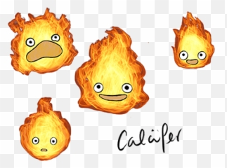 Calcifer Projects - Transparent Moving Castle png