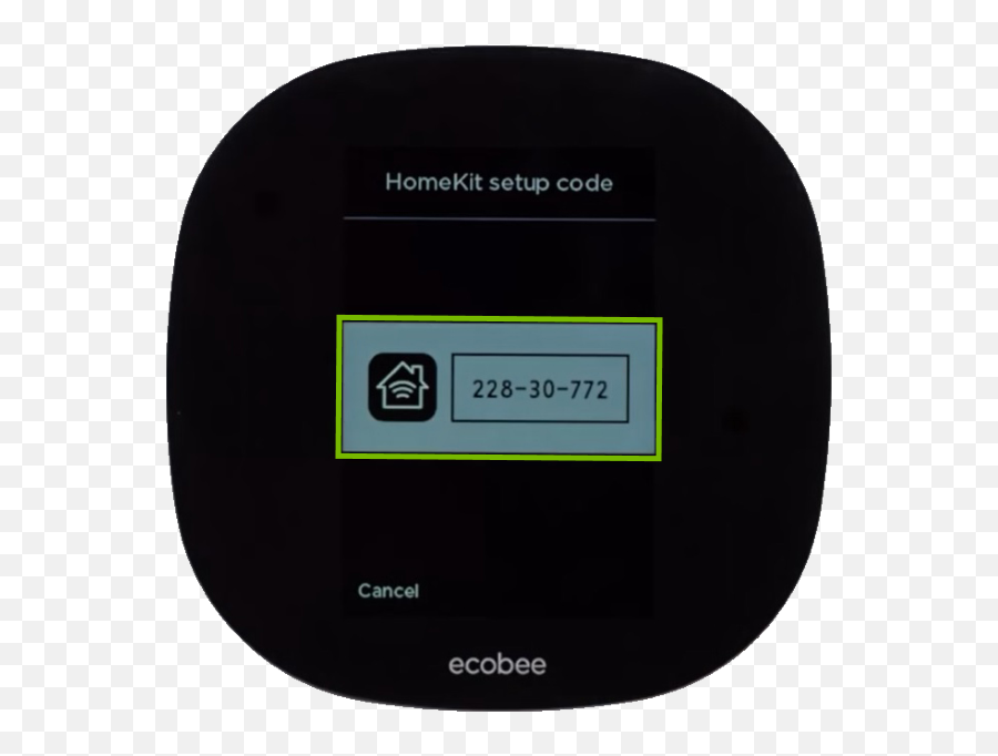 How To Connect An Ecobee Smart Thermostat Homekit - Portable Png,Homekit Icon