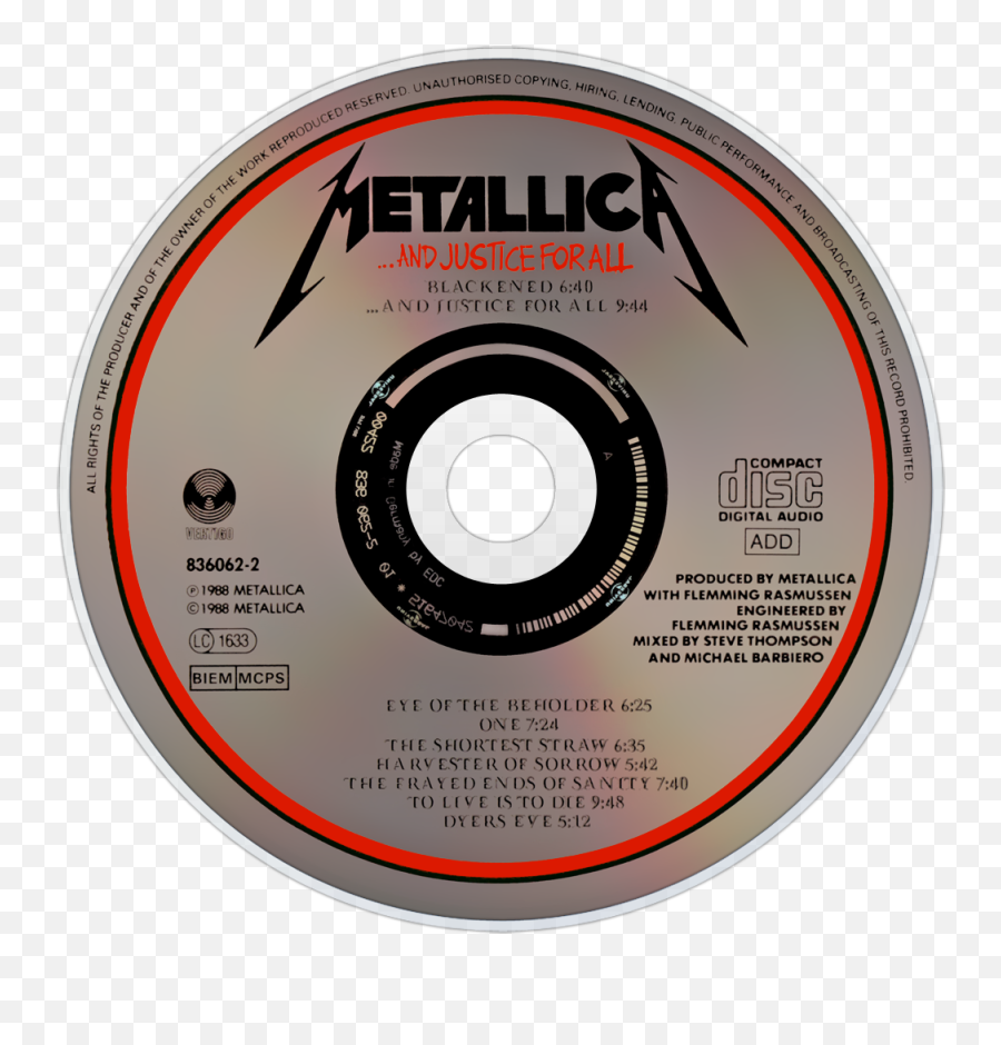 Metallica - U2026and Justice For All Theaudiodbcom Metallica Binge And Purge Png,Metallica Icon