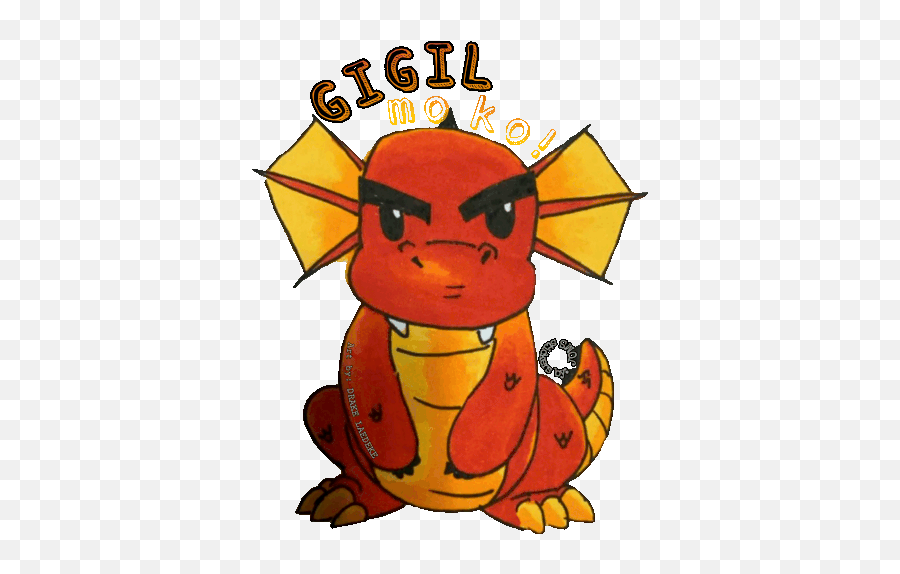Dragon Stand Gif - Dragon Stand Gigilmoako Discover U0026 Share Gifs Fictional Character Png,Dragon Icon Tumblr