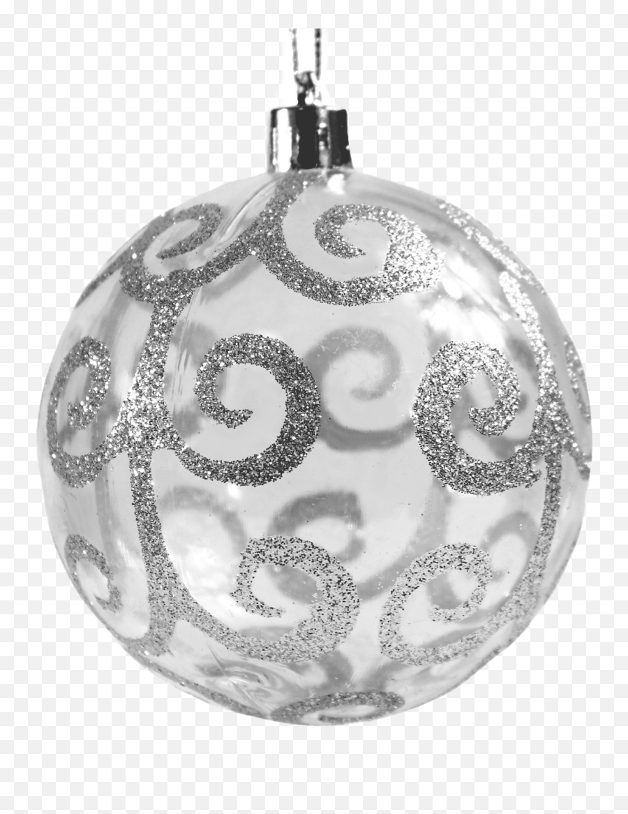 Silver Christmas Ball Png Free Download Mart - Silver Christmas Ball Png,Christmas Pattern Png