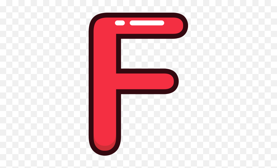 Letters F Letter Red Alphabet Icon - Letter F Png Red,Letter Png