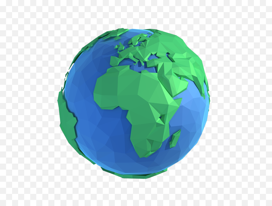 Planets Clipart Animated Globe - 3d Model Of Earth Png 3d Cartoon Earth  Model Png,Earth Png - free transparent png images 