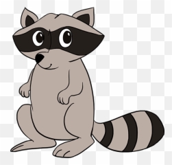 How To Draw Raccoon - Really Easy Drawing Tutorial png