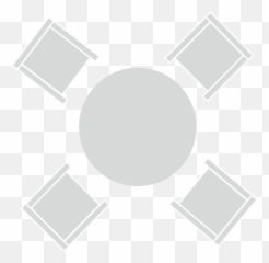 Farnham Slat Rd Table - Wakefield Woven Dining Collection Dot png
