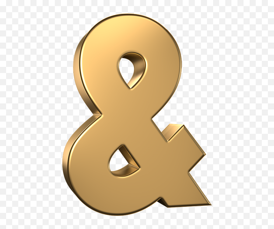 Free Photo Icon Ampersand Symbol Gold - Png Simbol Emas,Gold Icon