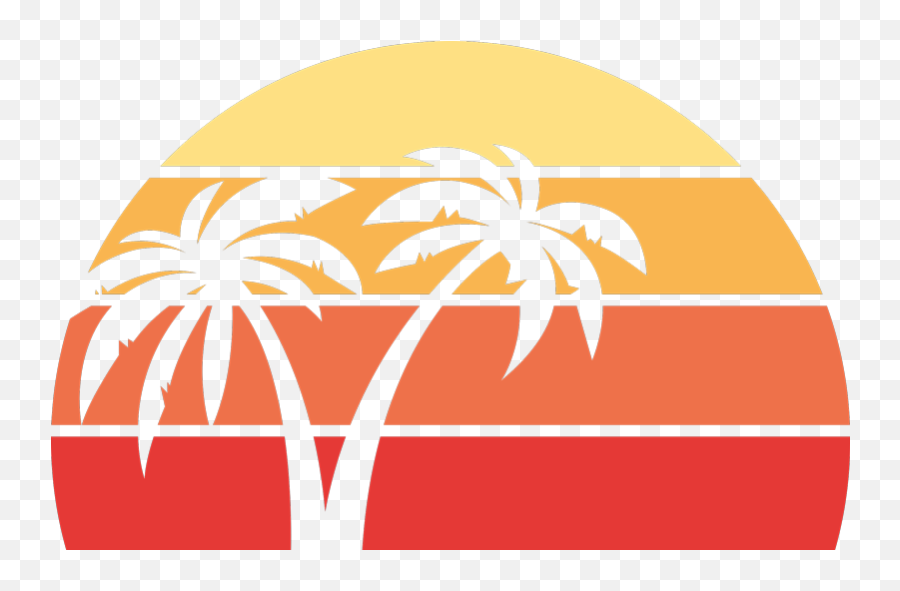 Retro Sunset Wall Decal - Sunset Png,Retro Anime Icon