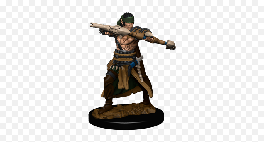 Pathfinder Battles - Premium Miniatures Halfelf Male Painted Half Elf Ranger Miniature Png,Dungeons And Dragons Monk Icon