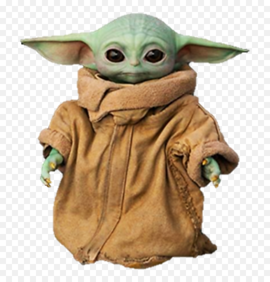 Star Wars Cute Baby Yoda Transparent - Baby Yoda Exercise Meme Png,Yoda Png