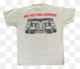 Vintage Red Hot Chili Peppers Aztec T - Shirt Short Sleeve Png,Icon Fj80
