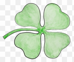 Four Leaf Clover Clipart Transparent 6 - Clipart World png