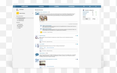 Social Media Management Tool - Made in Germany webZunder Vertical png