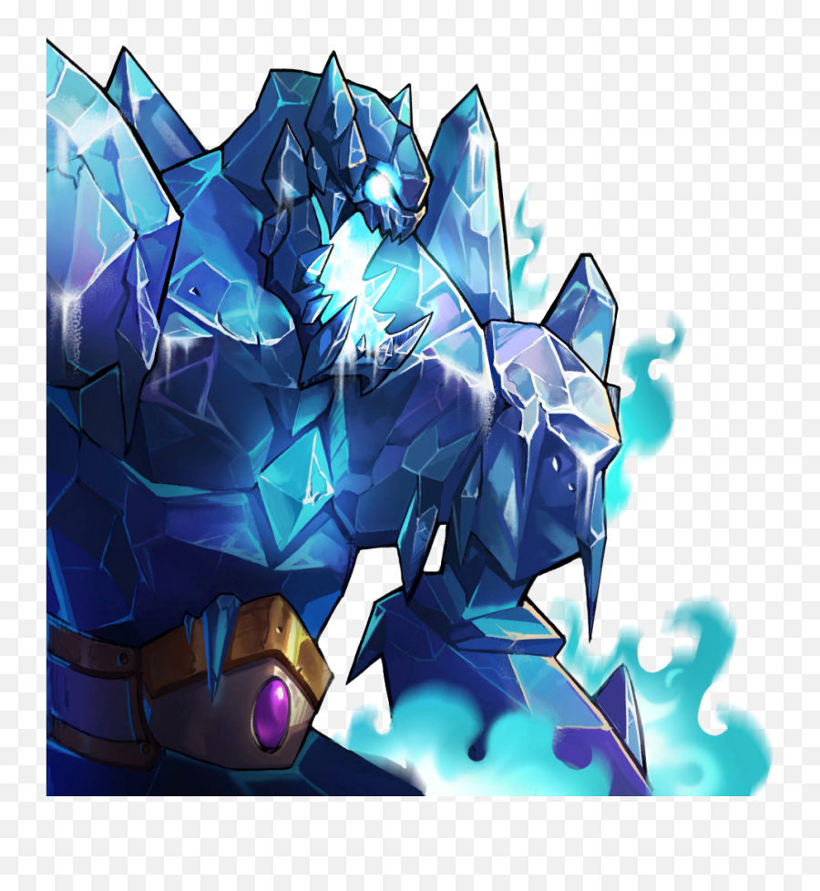 Ice Golem - Troops Gems Of War Database Rey De Hielo Clash Of Clans Png,Creativerse Icon