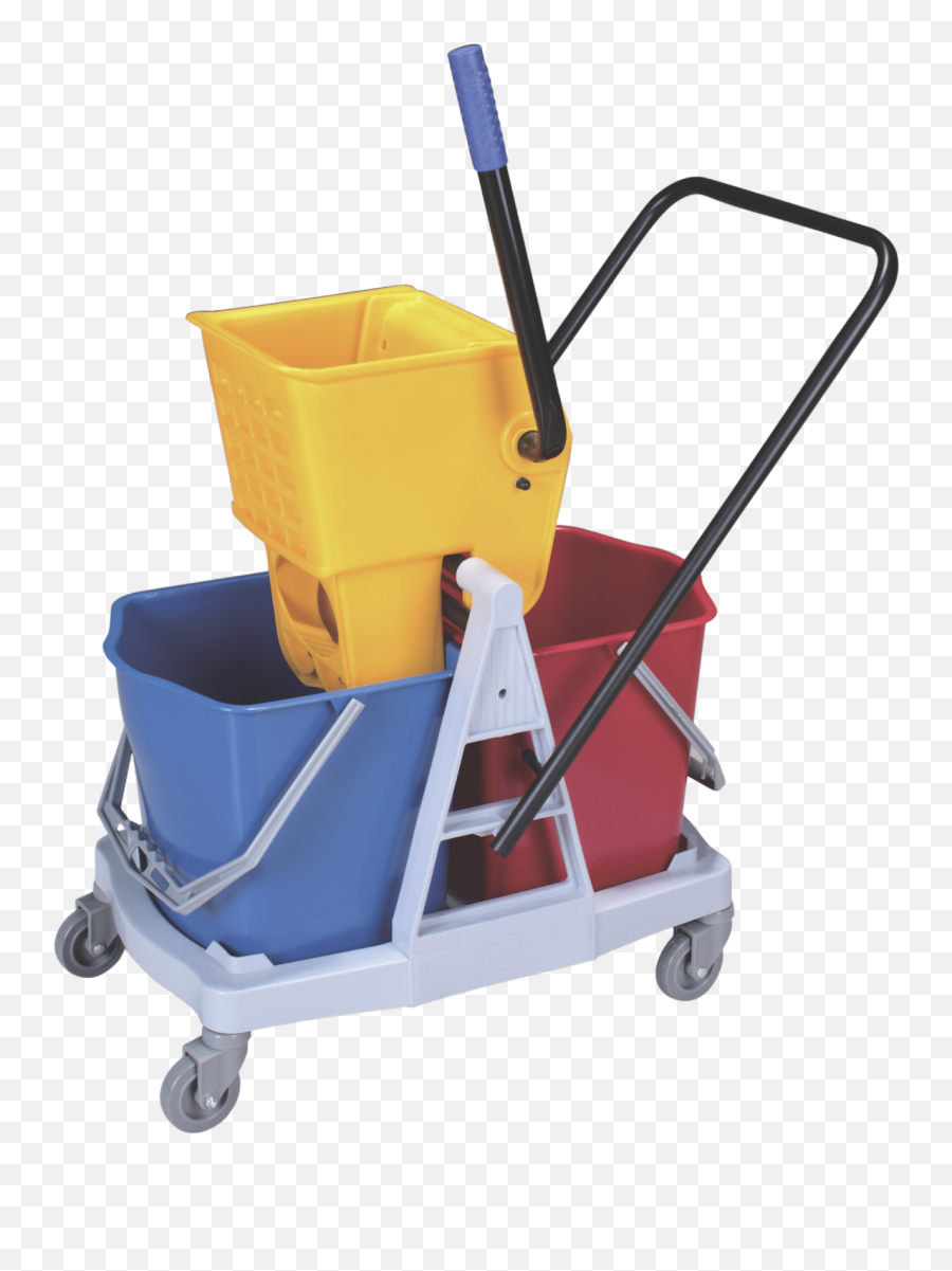 Y1013 25lx2 Mop Double Wringer Bucket Trolley - Buy Bucket Wózek Dwuwiaderkowy Do Sprztania Png,Mop And Bucket Icon